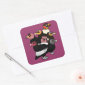 新世界のハゲワシ スクエアシール (封筒)