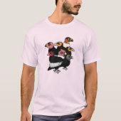 新世界のハゲワシ Tシャツ (正面)