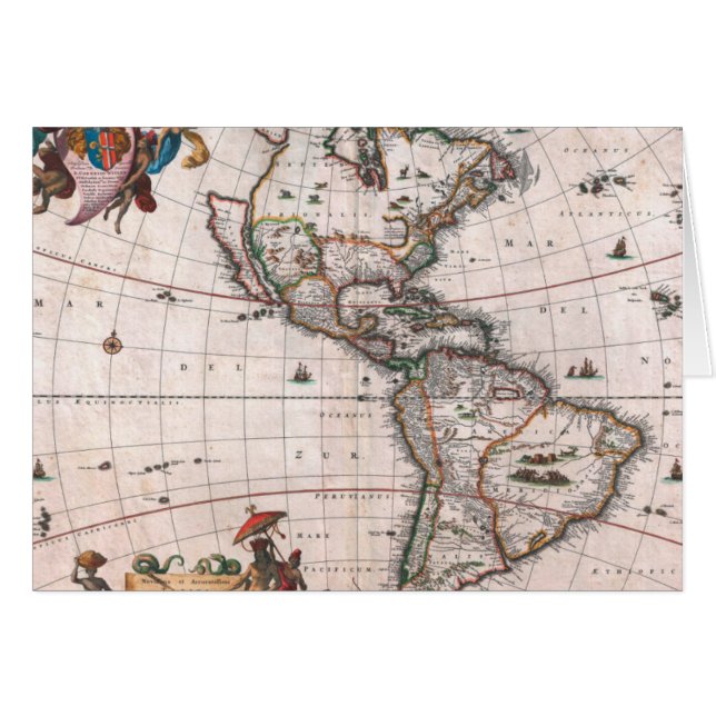 新世界のビッシャー地図 (正面横)