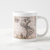 新世界のビッシャー地図 ジャンボコーヒーマグカップ (右)