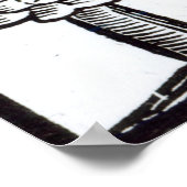 新世界出発の巡礼者 ポスター (角)