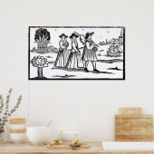 新世界出発の巡礼者 ポスター (キッチン)