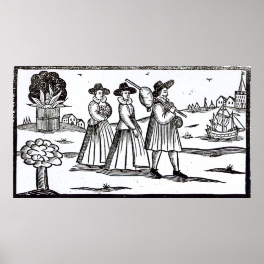 新世界出発の巡礼者 ポスター (正面)