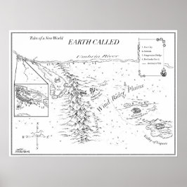 新世界地図の物語 – EARTH CALLED POSTER ポスター