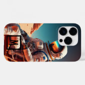 新世界宇宙飛行士 Case-Mate iPhoneケース (裏面 (横))