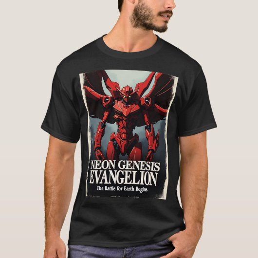新世紀エヴァンゲリオン バトル Tシャツ (正面)