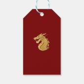 新中国の年ギフトラベル(辰年) CNY ギフトタグ (裏面)