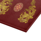 新中国の年ドラゴン2024飾CB2 カッティングボード (角)