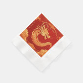 新中国の年パーティー 縁ありカクテルナプキン (角)