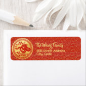 新中国の年ヘビ2025 RAL2a ラベル (インサイチュ)