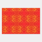 新中国の年ライオンダンスランタンW3PS ラッピングペーパーシート (正面)