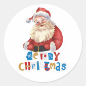 新中国の年 ラウンドシール (正面)