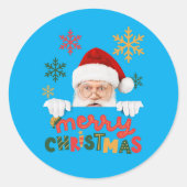 新中国の年 ラウンドシール (正面)