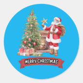 新中国の年 ラウンドシール (正面)