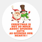 新中国の年 ラウンドシール (正面)