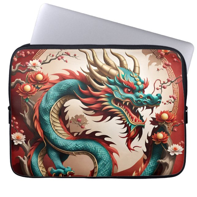 新中国の年Dragon 2024 LaptopS01 ラップトップスリーブ (正面)