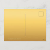 新中国の年Oxの〔占星術の〕十二宮図絵画誕生日HPost シーズンポストカード (裏面)