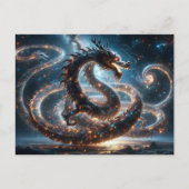 新中国の月のドラゴンの年の合唱後 ポストカード (正面)