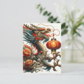 新中国の月のドラゴンの年の合唱後 ポストカード (スタンド正面)