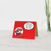 新中国の蛇の年のカード,オリジナルチユニークナ シーズンカード (裏面)