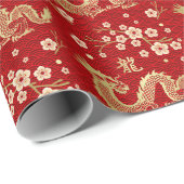 新中国の辰年2024 ラッピングペーパー (ロールコーナー)