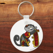 新井先生選手 キーホルダー (正面)