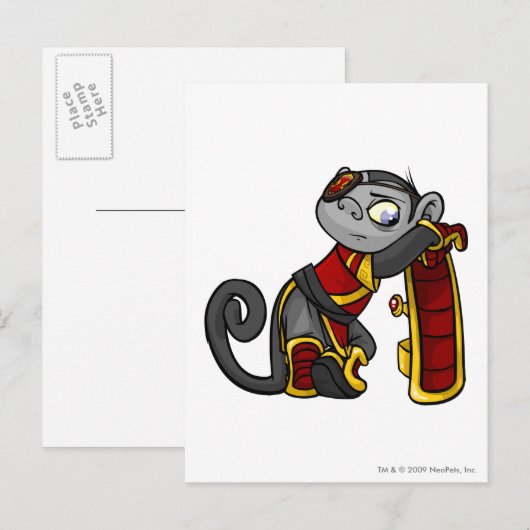 新井先生選手 ポストカード (正面/裏面)