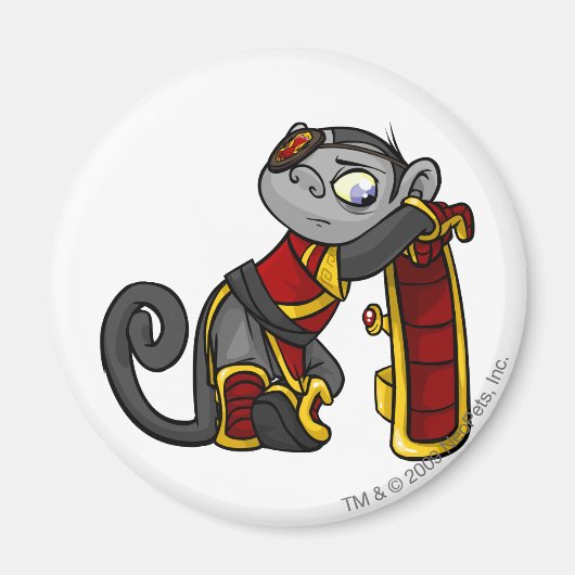 新井先生選手 マグネット (正面)