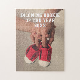 新人の写真妊娠のお知らせ ジグソーパズル