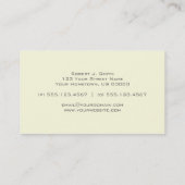 新人の名刺 名刺 (裏面)