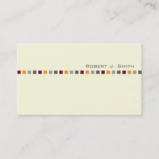 新人の名刺 名刺 (正面)