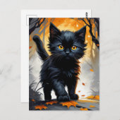 新人の魔女の身近さ ポストカード (正面/裏面)