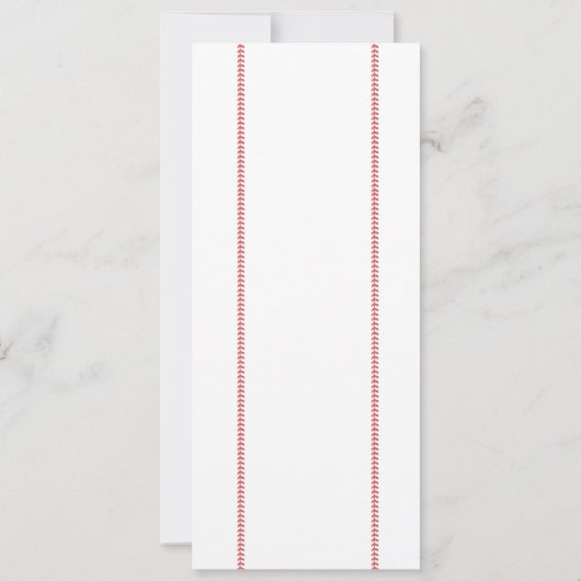 新人ベースボールフォトブルーボーイ1歳の誕生日 招待状 (裏面)