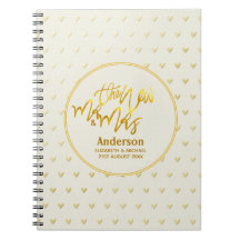 新人及び夫人（氏名・日付）の結婚金ゴールドハート