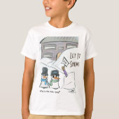 新人女性基本長袖Tシャツ Tシャツ (正面)