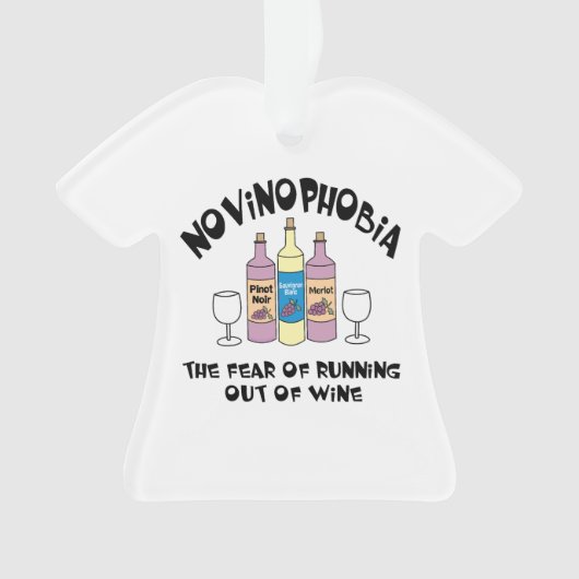 新人恐怖症ボトル オーナメント (正面)