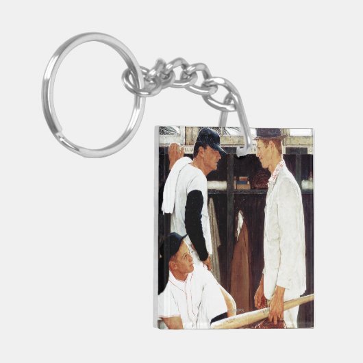 新人 キーホルダー (正面左)