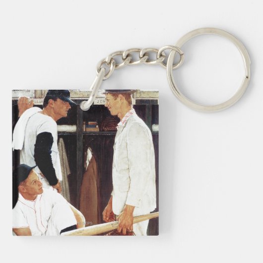 新人 キーホルダー (裏面)