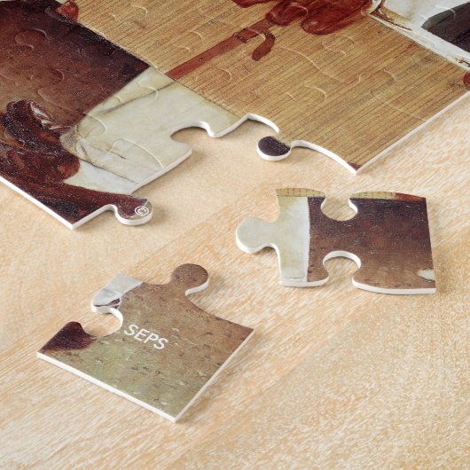 新人 ジグソーパズル (側面)