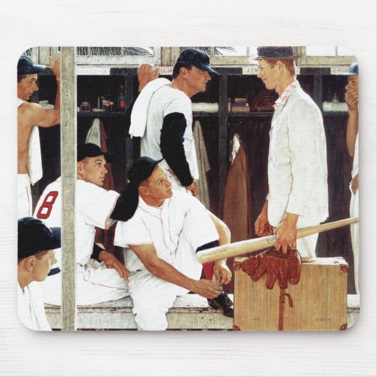 新人 マウスパッド (正面)