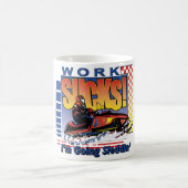 新仕事最低 コーヒーマグカップ (中央)