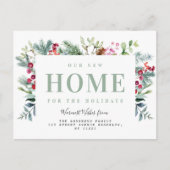 新休日ホーム引越し案内はがき ポストカード (正面)