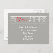 新住所ポストカード 案内ポストカード (正面/裏面)