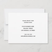 新住所ミニマル白黒事業 案内状 (裏面)