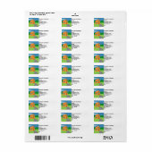 新住所 ラベル (フルシート)