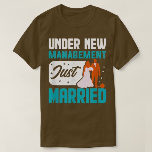新体制になりました! 結婚しました! 独身最後の夜 1 Tシャツ (デザイン正面)