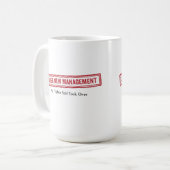 新体制マグカップ コーヒーマグカップ (正面左)