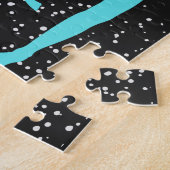 新体操のリボンと星 ジグソーパズル (側面)