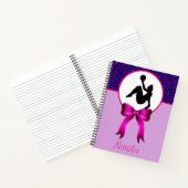 新体操グリッター及び弓手帳 ノートブック (内部)