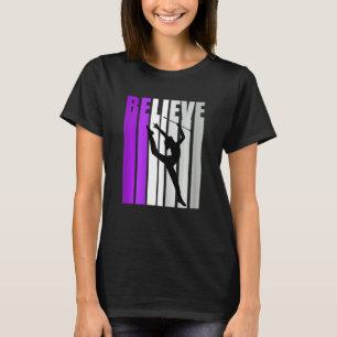 新体操バ信じトンリング女子P Tシャツ